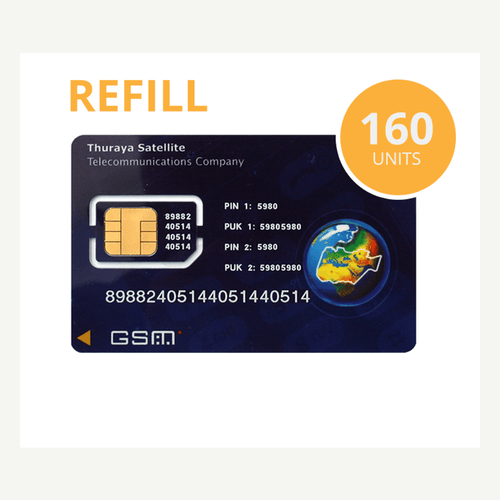 Thuraya Refill + 160 Units