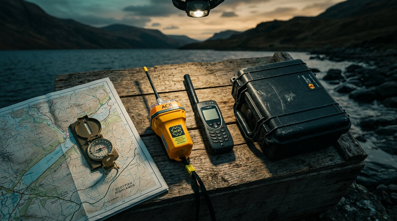 Emergency satellite communication