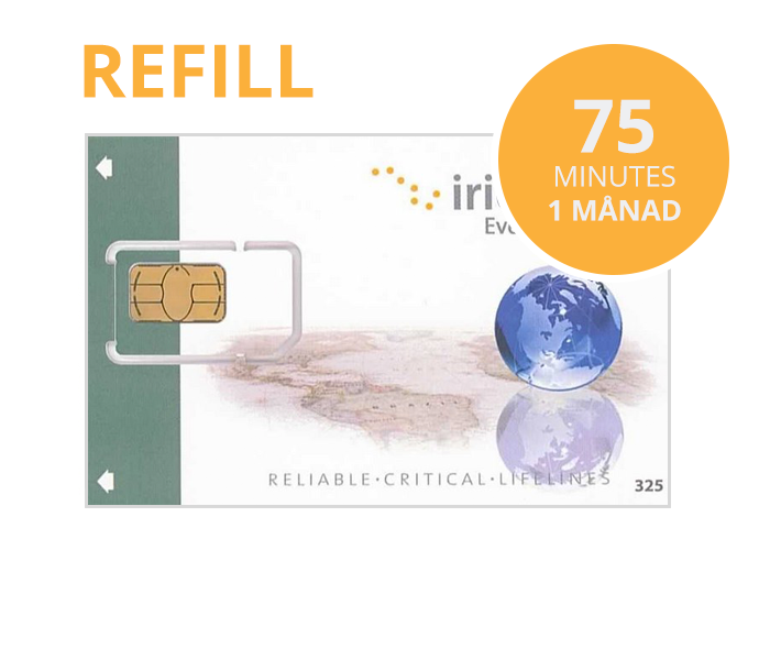 Iridium refill — Iridium satellite equipment at Satavenue