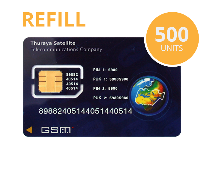 Thuraya Refill — Thuraya satellite equipment at Satavenue